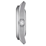 Tissot Gentlemen Powermatic 80 Silicium Blue Dial Silver Steel Strap Watch For Men - T127.407.11.041.00