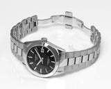 Tissot Gentleman Powermatic 80 Silicium Black Dial Silver Steel Strap Watch For Men - T127.407.11.051.00
