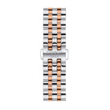 Tissot Carson Premium White Dial Two Tone Steel Strap Watch For Men - T122.410.22.033.00