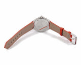 Tag Heuer Formula 1 Quartz Diamonds Mother of Pearl Dial Orange Leather Strap Watch for Women - WBJ131A.FC8250