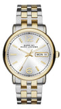 Marc Jacobs Fergus Silver Dial Two Tone Steel Strap Watch for Women - MBM3426
