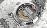 Tissot T Classic Le Locle Powermatic 80 Black Dial Silver Steel Strap Watch For Women - T41.1.483.53