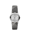 Burberry The City Silver Dial Multicolored Leather Strap Watch for Women - BU1873