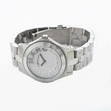 Marc Jacobs Rivera Silver Dial Silver Steel Strap Watch for Women - MBM3133