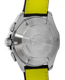 Tag Heuer Aquaracer Automatic Chronograph Black Dial Black Nylon Strap Watch for Men - CAY211A.FC6361
