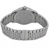 Gucci G Timeless Diamonds Black Dial Silver Steel Strap Watch For Women - YA126408