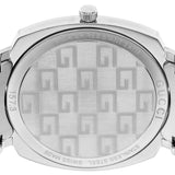 Gucci Grip Quartz Silver Dial Silver Steel Strap Watch For Women - YA157410