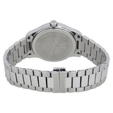 Gucci G Timeless Black Dial Silver Steel Strap Watch For Women - YA126573A