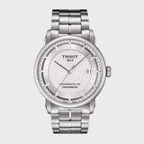 Tissot Luxury Powermatic 80 Silver Dial Silver Steel Strap Watch For Men - T086.408.11.031.00