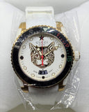 Gucci Dive Quartz White Dial White Rubber Strap Unisex Watch - YA136322