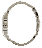 Marc Jacobs Henry Diamonds White Dial Silver Steel Strap Watch for Women - MBM3044