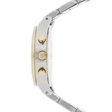 Marc Jacobs Henry Chronograph Silver Dial Two Tone Steel Strap Watch for Women - MBM3197