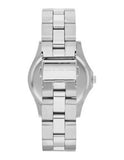 Marc Jacobs Blade Chronograph Silver Dial Silver Steel Strap Watch for Women - MBM3125