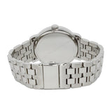 Marc Jacobs Fergus Black Dial Silver Steel Strap Watch for Men - MBM5075
