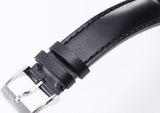 Gucci GG2570 Quartz Black Dial Black Leather Strap Watch For Men - YA142307