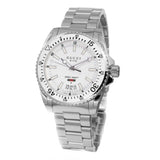 Gucci Dive Quartz White Dial Silver Steel Strap Watch for Men - YA136302