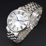Tissot Carson Premium Silver Dial Silver Steel Strap Watch For Men - T122.410.11.033.00
