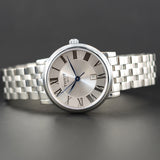 Tissot Carson Premium Lady Silver Dial Silver Steel Strap Watch For Women - T122.210.11.033.00