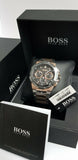 Hugo Boss Supernova Chronograph Black Dial Two Tone Steel Strap Watch for Men - 1513358