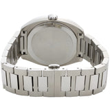 Gucci GG2570 Quartz Black Dial Silver Steel Strap Watch For Men - YA142301