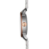 Tissot Le Locle Powermatic 80 Diamonds Silver Dial Two Tone Steel Strap Watch For Men - T006.407.22.036.01