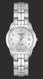 Tissot T Classic PR100 Silver Dial Silver Steel Strap Watch For Women - T049.210.11.032.00