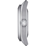 Tissot Gentleman Powermatic 80 Silicium Black Dial Silver Steel Strap Watch For Men - T127.407.11.061.01