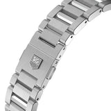 Tag Heuer Carrera Calibre 5 Automatic Black Dial Silver Steel Strap Watch for Men - WAR201C.BA0723