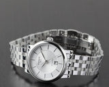 Tissot T Classic Carson Premium Silver Dial Silver Steel Strap Watch for Women - T122.207.11.031.00