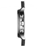 Tissot Chrono XL Classic Black Dial Black Leather Strap Watch For Men - T116.617.16.057.00