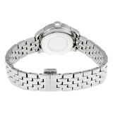 Tissot Le Locle Automatic Small Lady Black Dial Silver Steel Strap Watch For Women - T41.1.183.53
