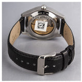 Tissot T One Automatic Black Dial Black Leather Strap Watch For Men - T038.430.16.057.00