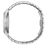 Gucci G Timeless Black Dial Silver Steel Strap Watch For Women - YA1264029A