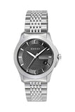 Gucci G Timeless Black Dial Silver Steel Strap Watch For Men - YA126402