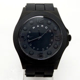 Marc Jacobs Pelly Black Dial Black Steel Strap Watch for Women - MBM2510