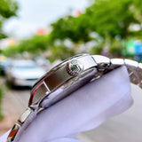 Tissot Chemin Des Tourelles Powermatic 80 Lady Silver Dial Silver Steel Strap Watch For Women - T099.207.11.118.00